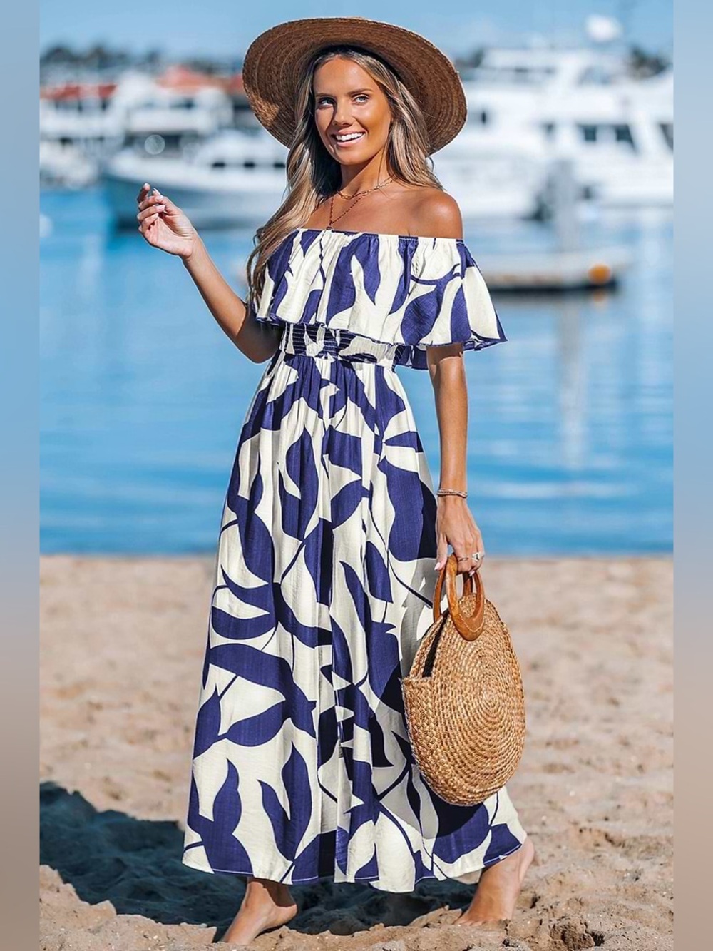 CUPSHE Chasing Sunsets Abstract Maxi Dress- Blue
Women’s Size Large
NWT - Picture 3 of 5